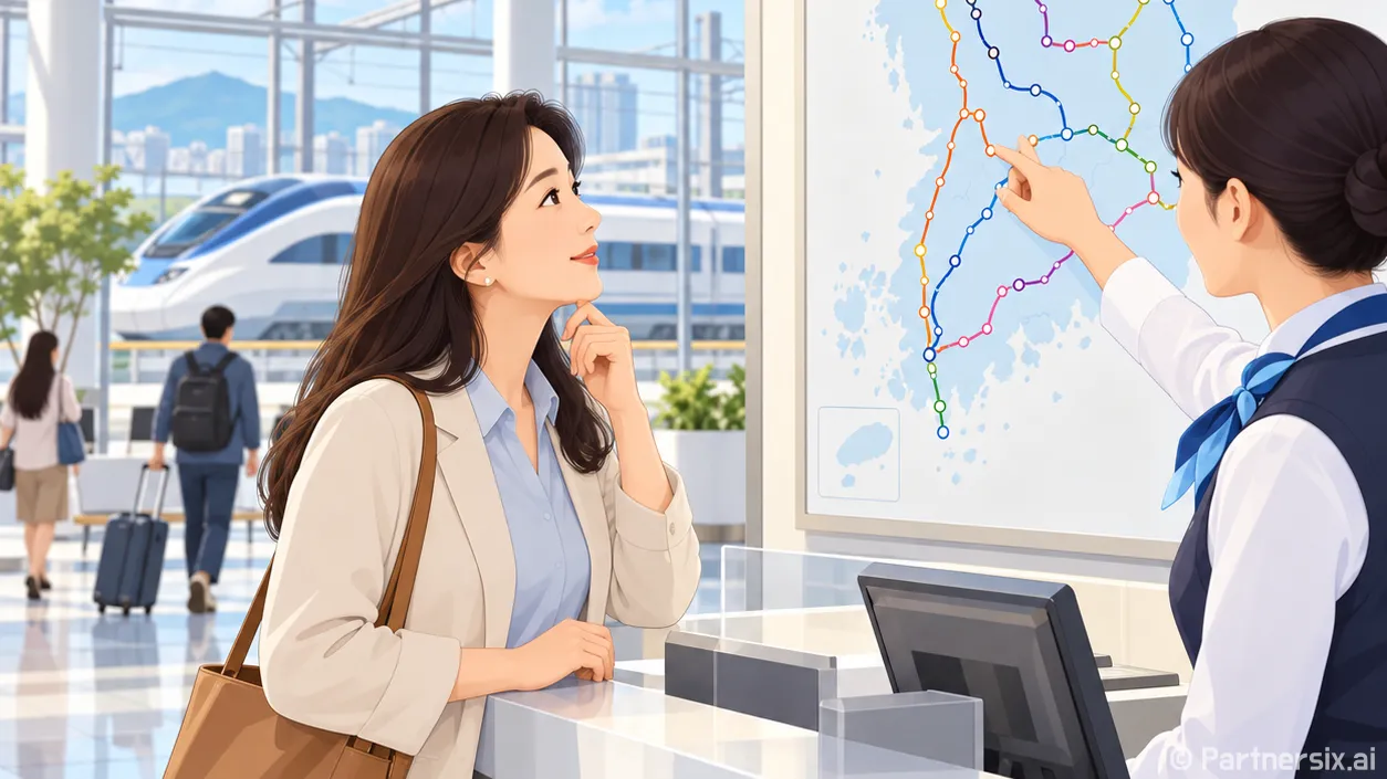 ktx 산천 노선 예매할 때 확인하는 방법