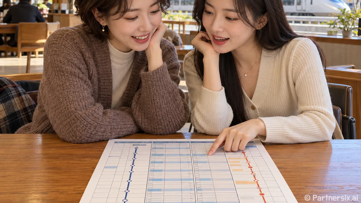 ktx 청룡 시간표에서 내 열차 찾는 방법