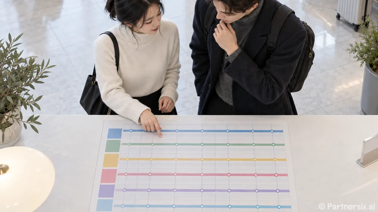 공항버스 시간표에서 놓치기 쉬운 차편 찾는 방법