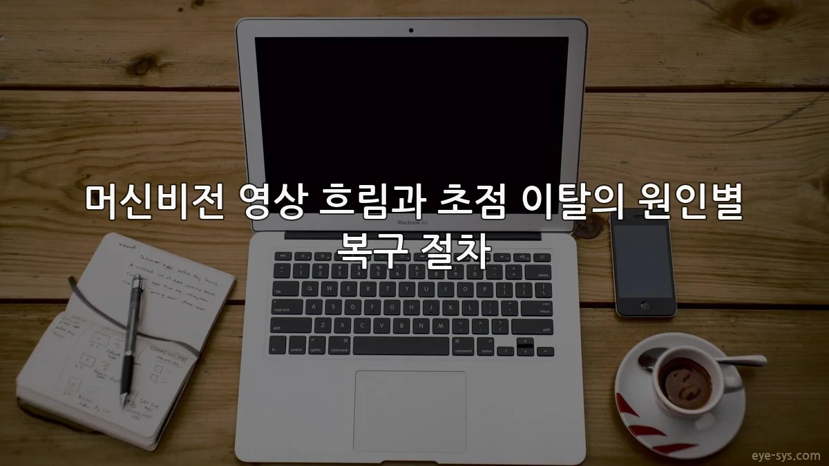 머신비전 영상 흐림과 초점 이탈의 원인별 복구 절차