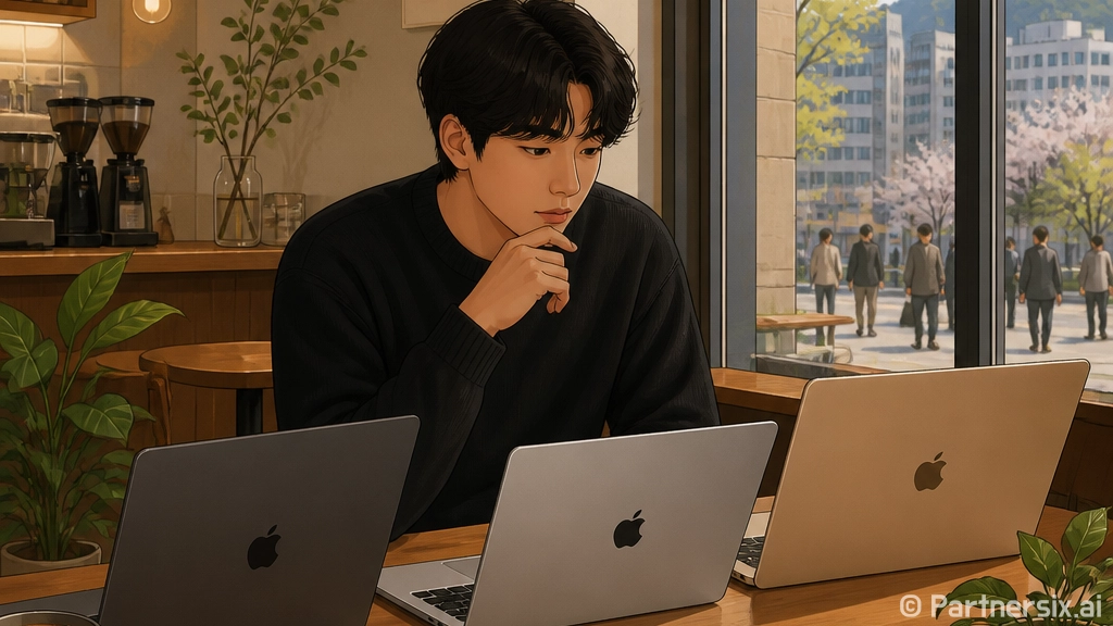 맥북에어 고를 때 …