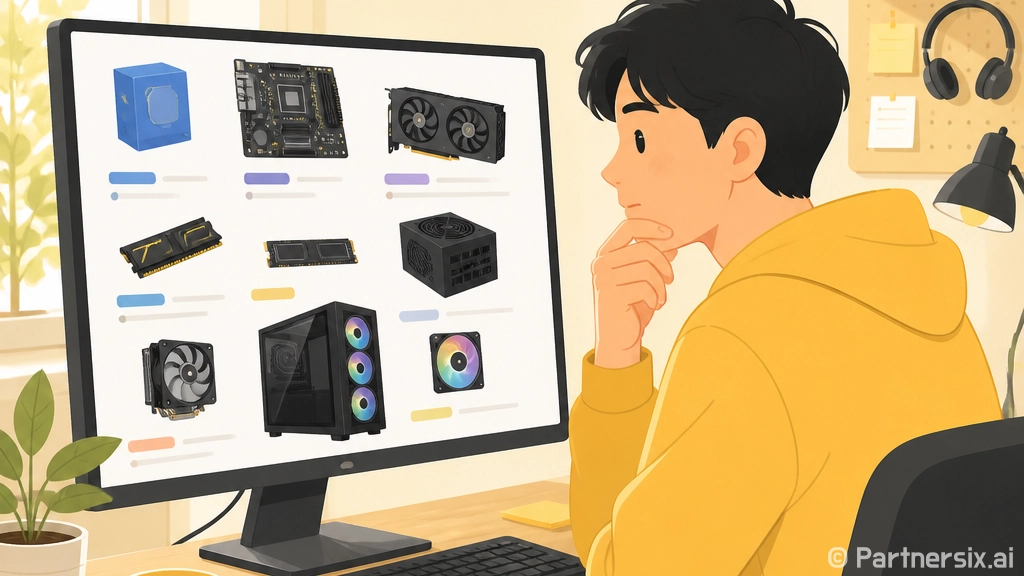 다나와조립PC로 견적 맞추는 방법, 초보자가 덜 헤매는 순서