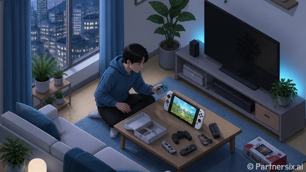 닌텐도스위치OLED 처음 사면 이렇게 설정하는 방법