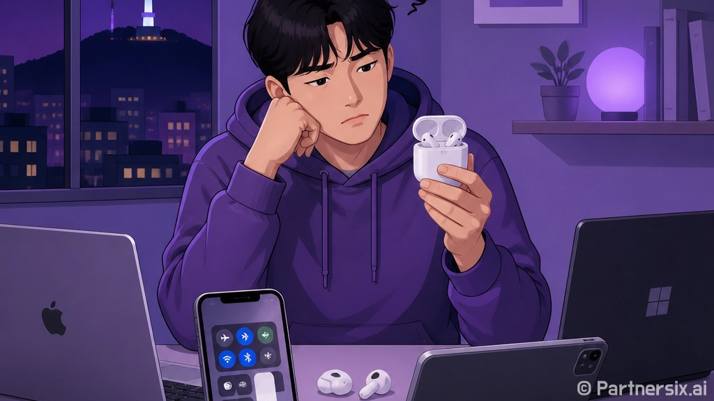 에어팟연결안됨 해결하는 방법, 아이폰·노트북에서 순서대로 잡는 법