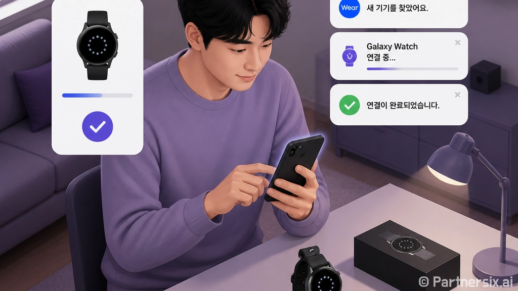 삼성갤럭시워치 처음 쓰는 사람을 위한 설정 방법