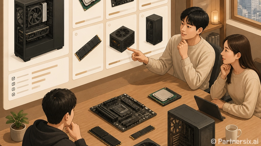 다나와조립PC 초보자가 견적 맞추는 방법, 옵션에서 덜 헤매려면 이렇게