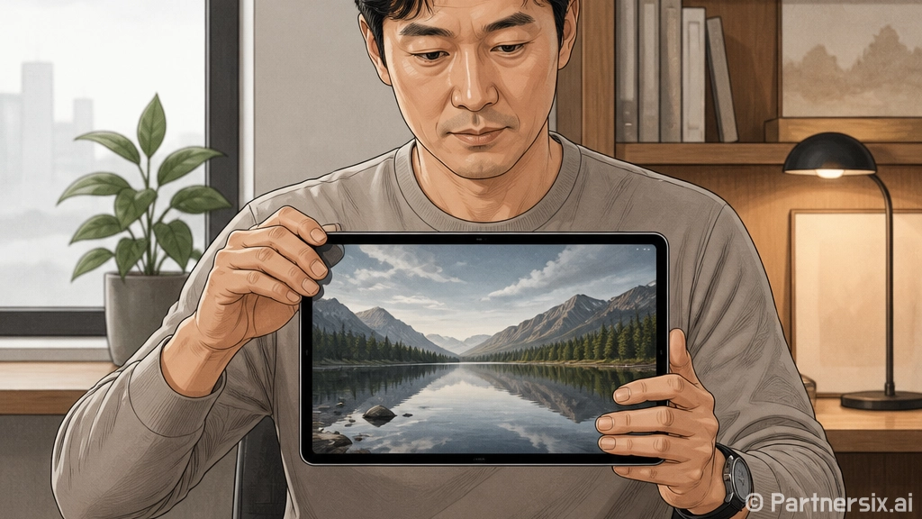 갤럭시탭배경화면 제대로 맞추는 방법, 흐림 없이 깔끔하게 쓰려면 이렇게