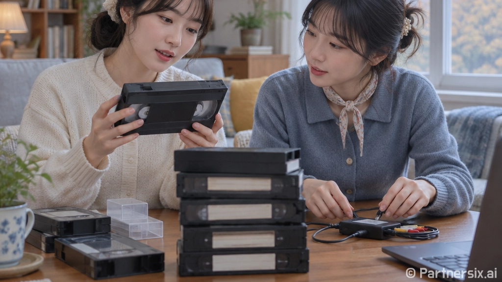비디오테이프파일변환 하는 방법, 집에서 할지 맡길지 고르는 기준