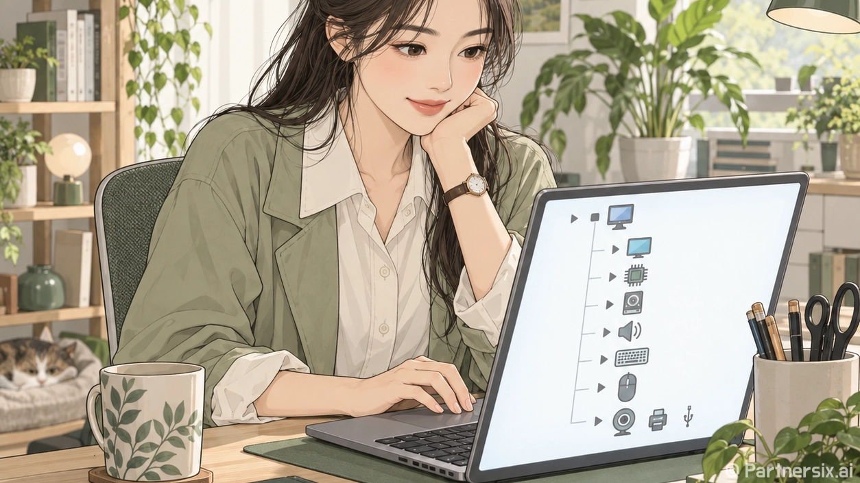 드라이버 설치 확인하는법, 초보자도 5분 안에 보는 방법