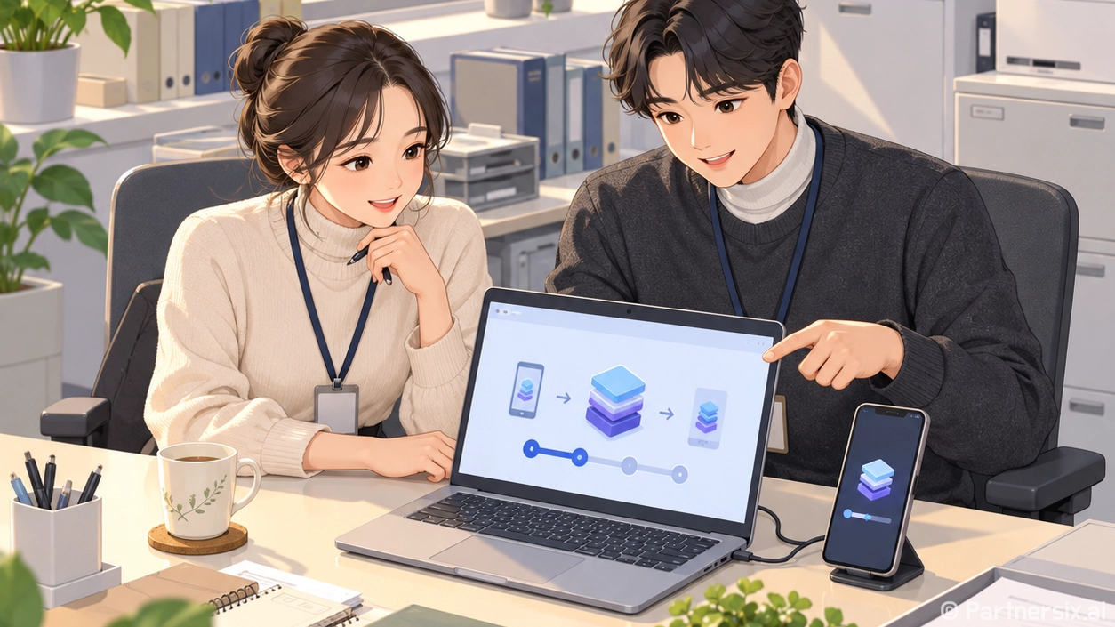 온모바일 앱 설치하는 방법, 모바일 e-사람 로그인까지 막히지 않게