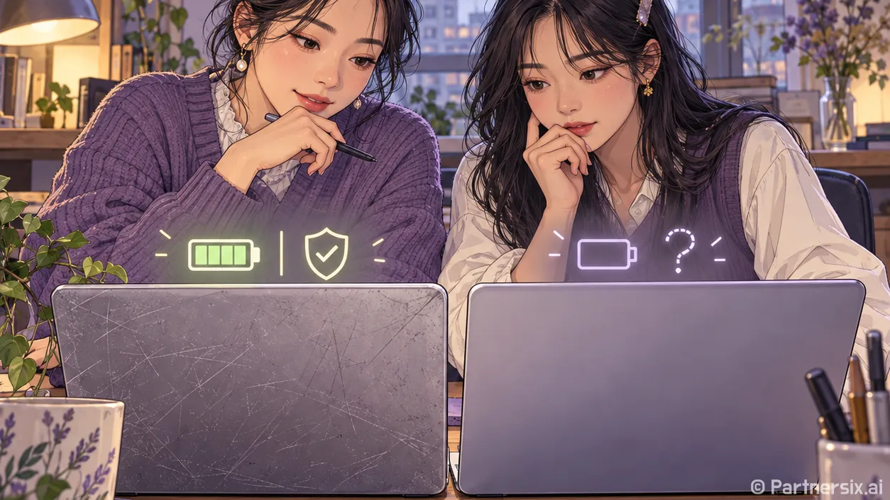 노트북리퍼 살 때 상태 확인하는 방법