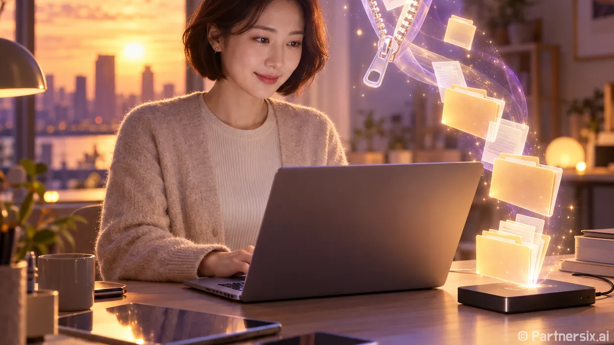 zip 압축 풀기 처음이라면 이렇게 하면 됩니다