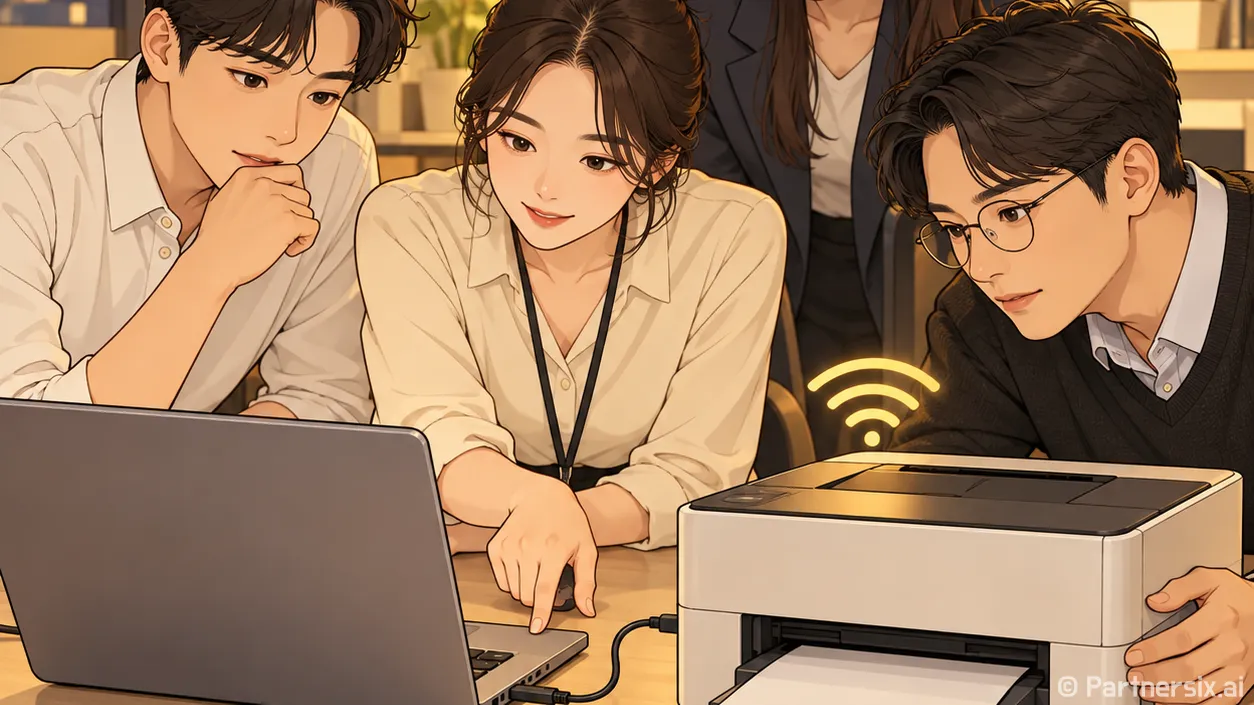 노트북 프린터 연결하는 방법 막힐 때 확인할 순서