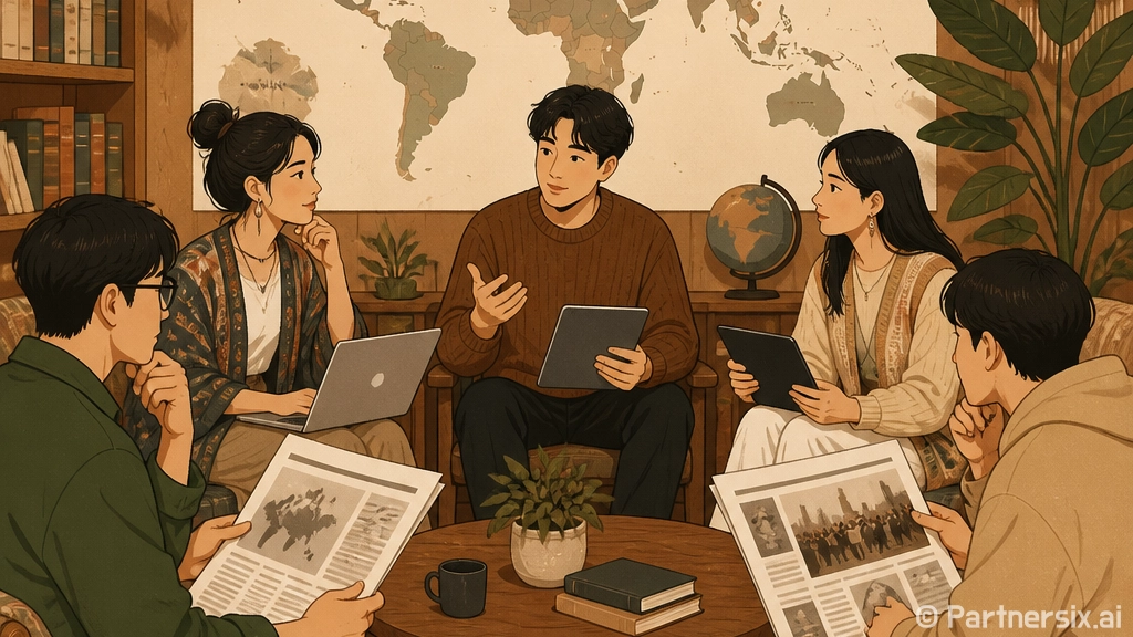 국제정세 빨리 아는…