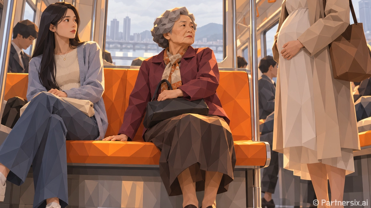 임산부석 할머니 양…