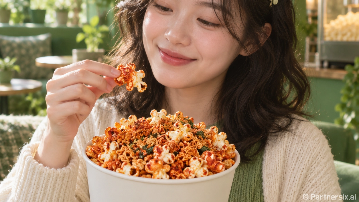 열라면 팝콘, 왜 …