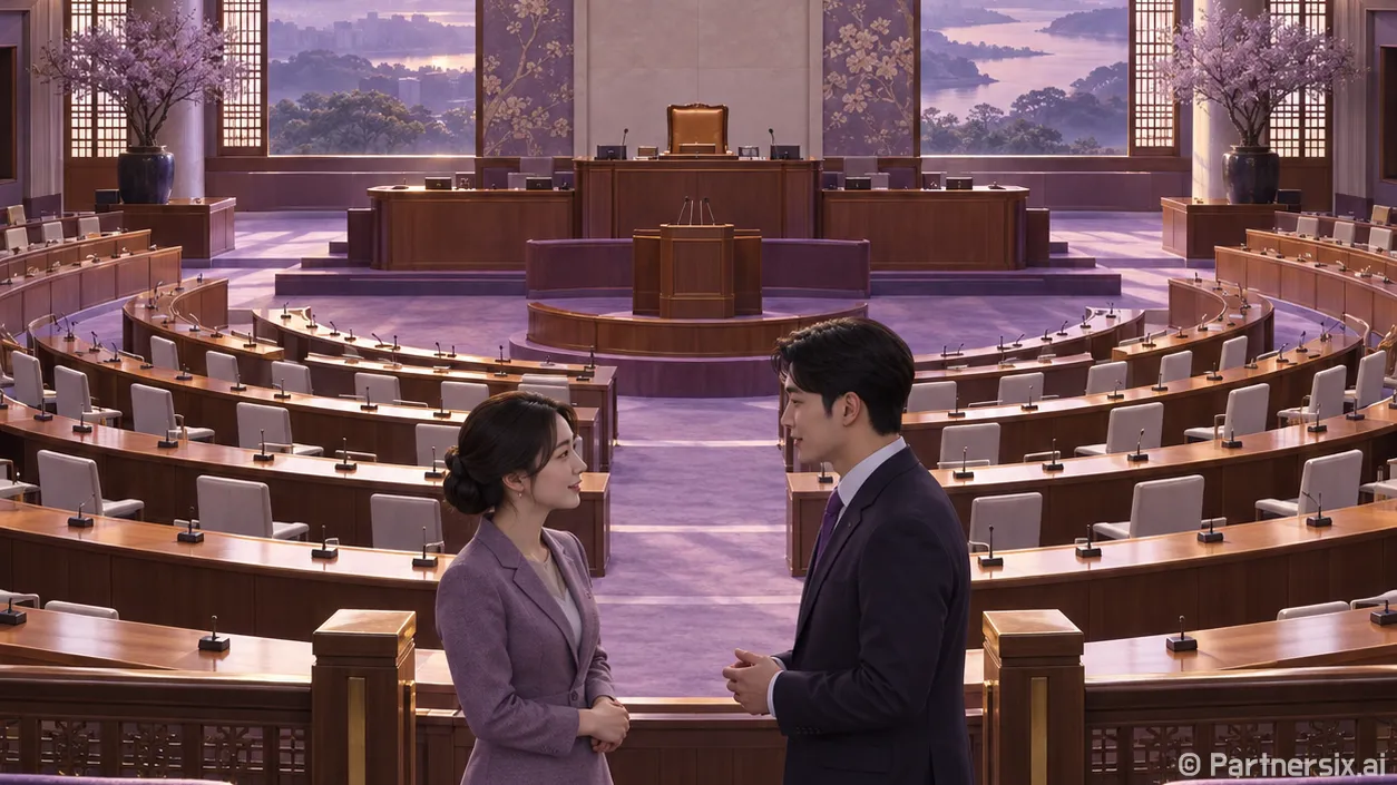 국회 본회의장 방청…