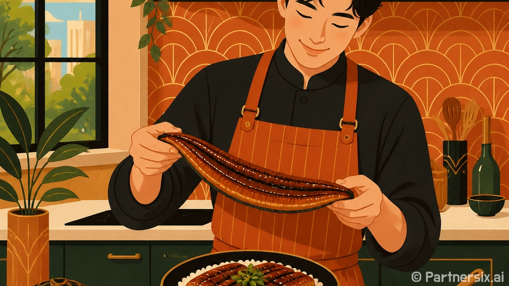 집에서도 장어덮밥 …