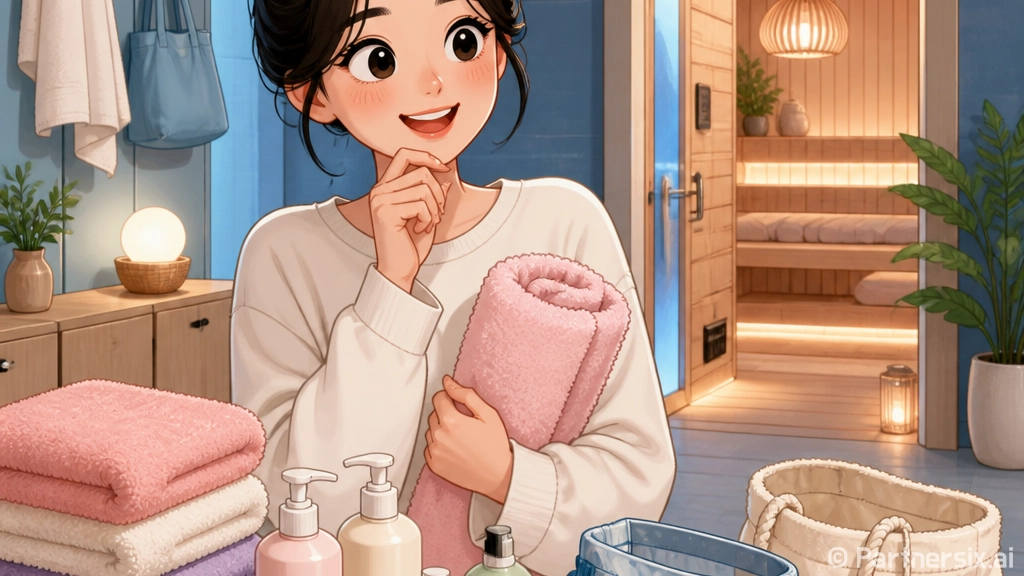 여성사우나 처음 갈…