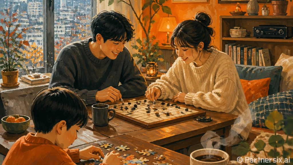 비 오는 날 실내놀…