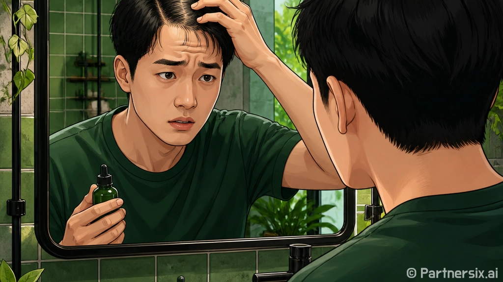 탈모약 처음 시작하…