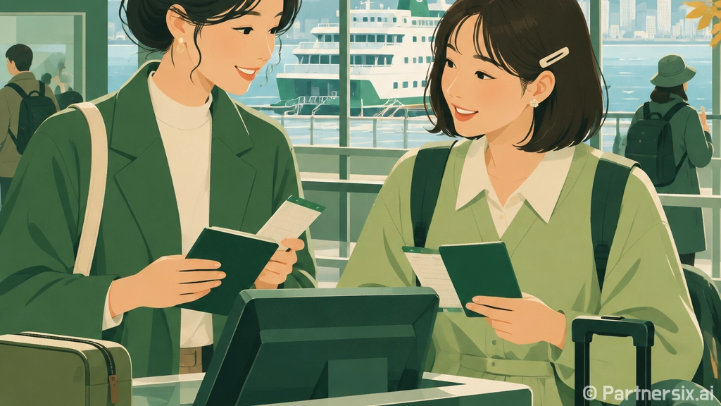 오사카배편 예약하려…