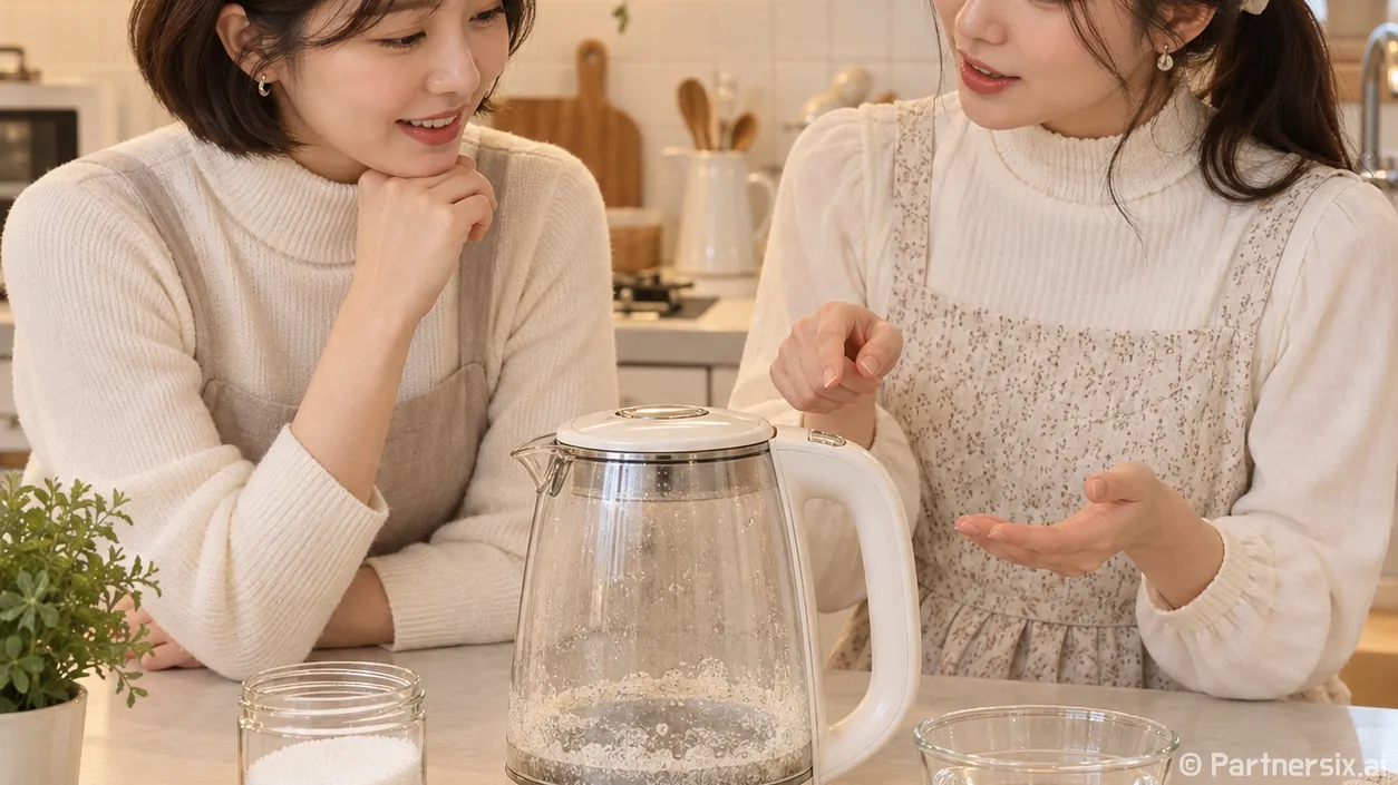 구연산으로 물때를 안전하게 청소하는 방법