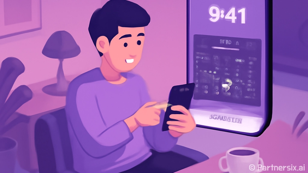 아이폰 잠금화면에 …