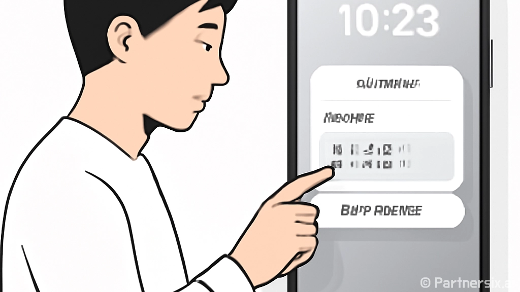 아이폰 잠금화면에 …