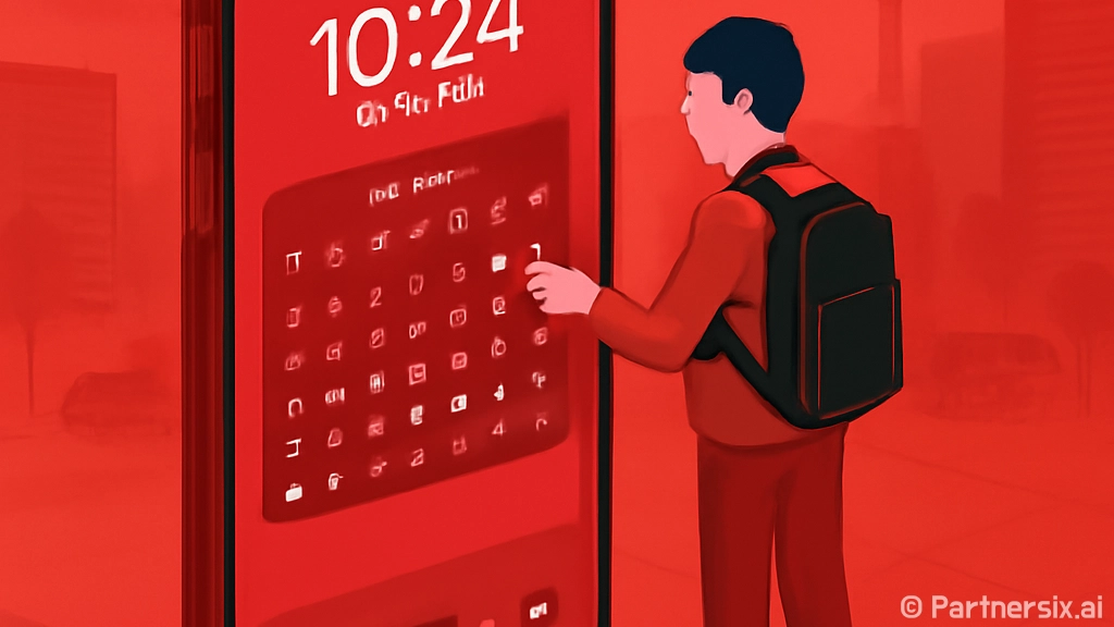 아이폰 잠금화면에 …