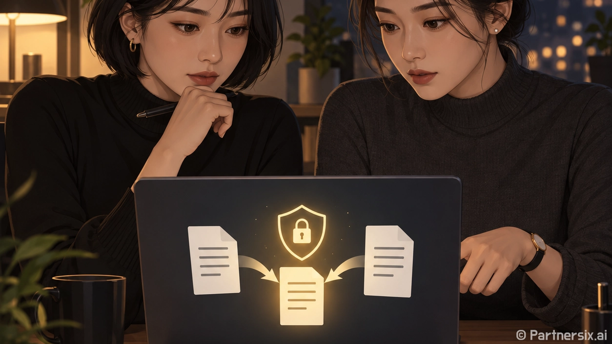 PDF 합치기 보안…