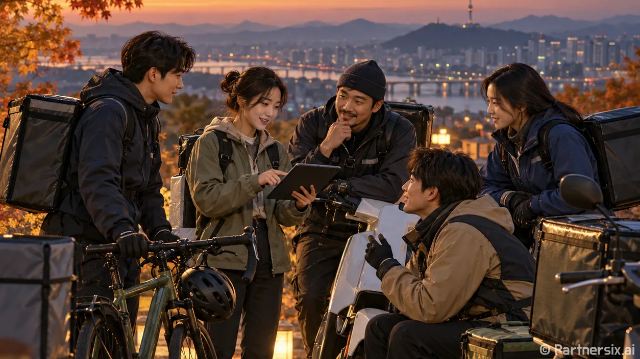 쿠팡이츠알바 시작 …