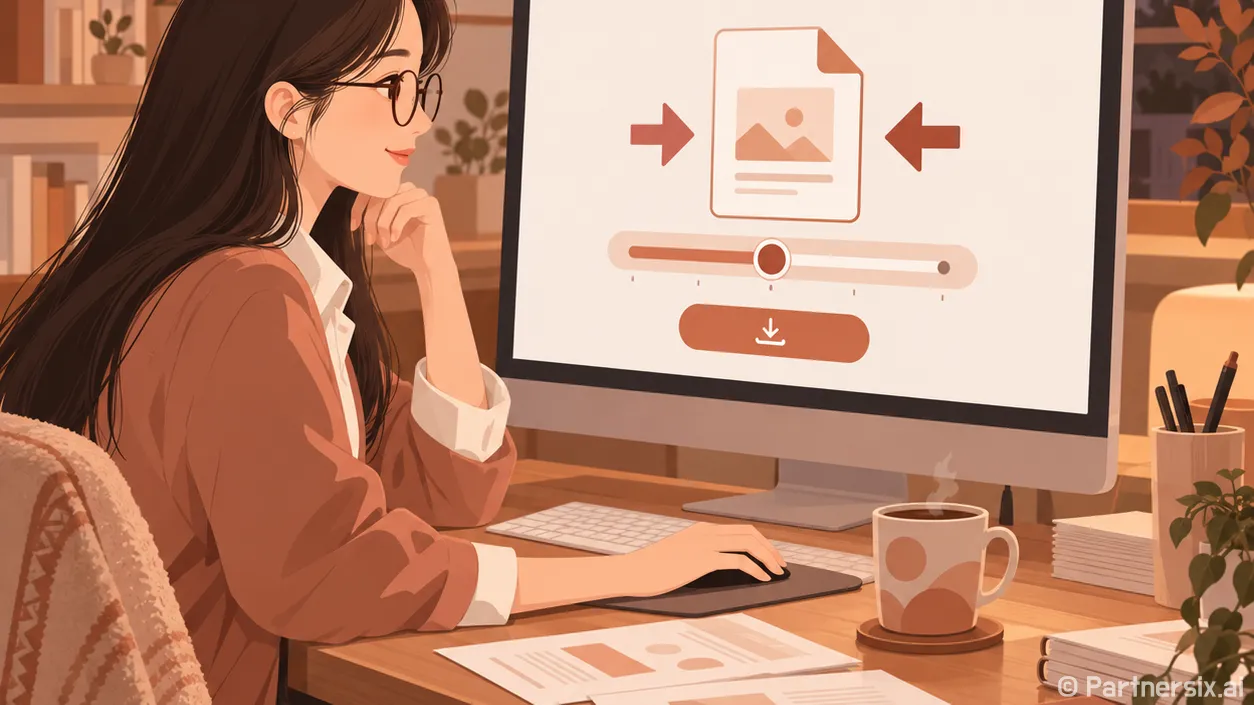 pdf 용량 줄이기…