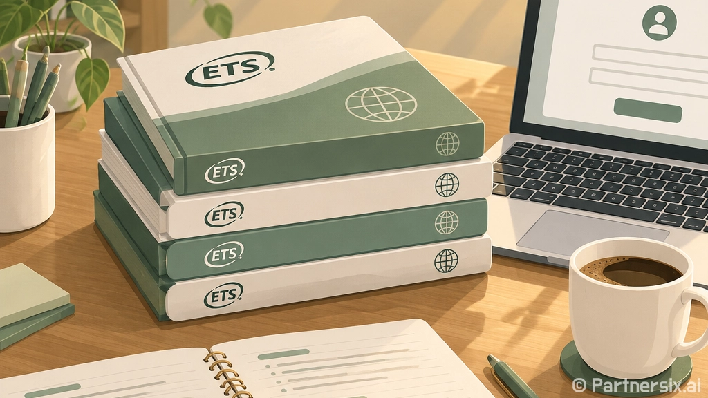 ETS 시험 준비하…