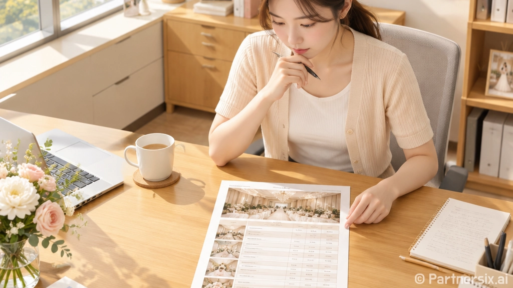 웨딩홀견적 처음 받을 때 덜 흔들리는 방법