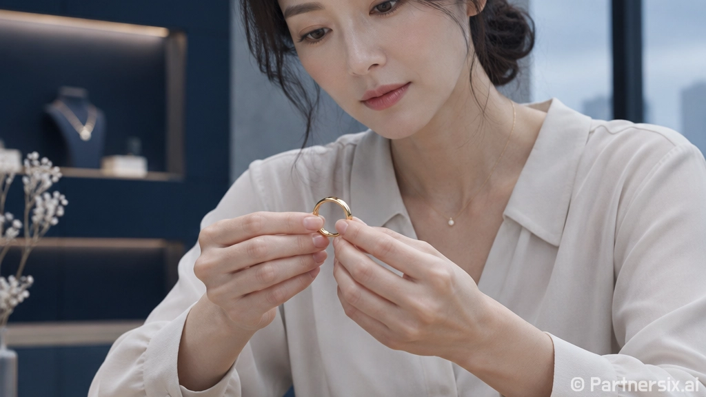 초보자를 위한 18K결혼반지 고르는 방법