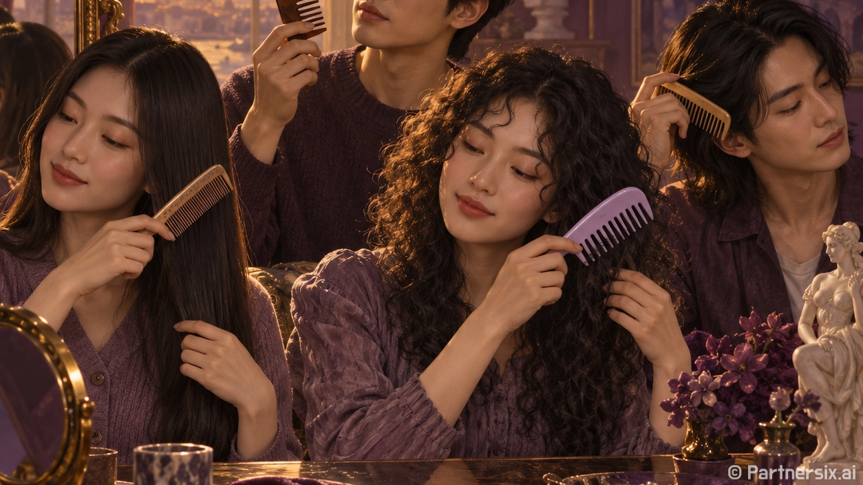 머릿결에 맞는 빗 고르는 방법, 엉킴 줄이고 두피까지 편하게