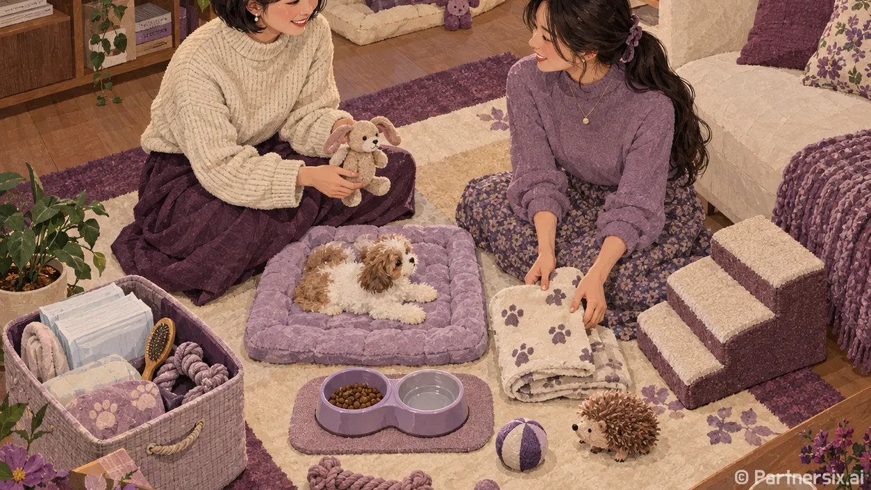 초보자를 위한 애완용강아지 키우는 방법, 첫 달에 꼭 챙길 것들