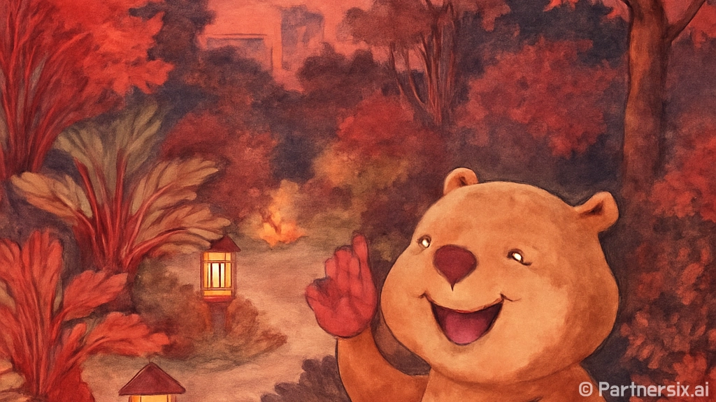 영흥수목원 밤빛정원…