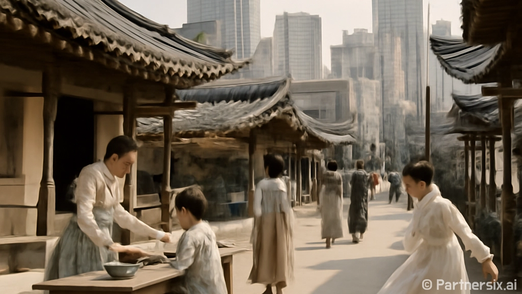 부천 한옥마을에서 …
