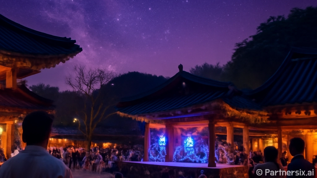 경기도 여름밤 빛나…