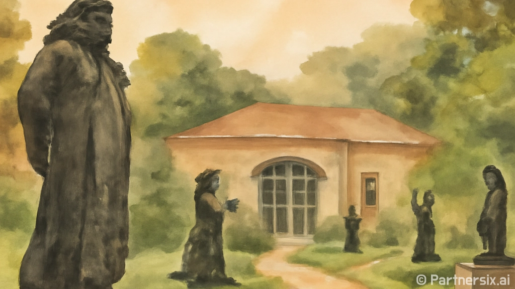 남양주 모란미술관에서 만난 로댕의 발자크