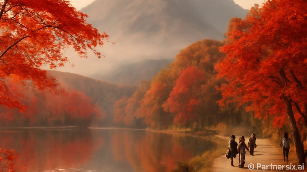 가을 물든 의왕 백…