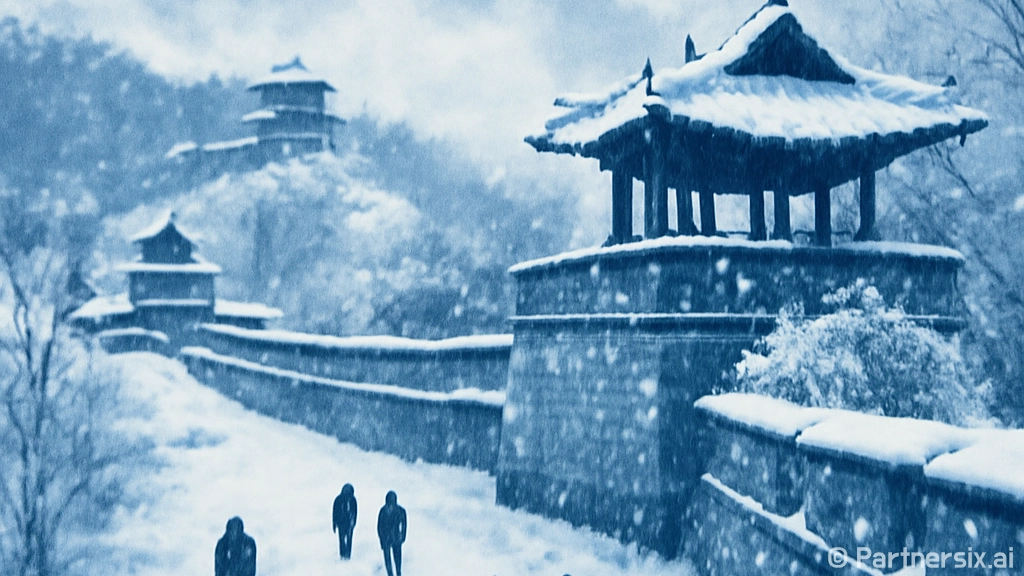 경기도 겨울 설경 …