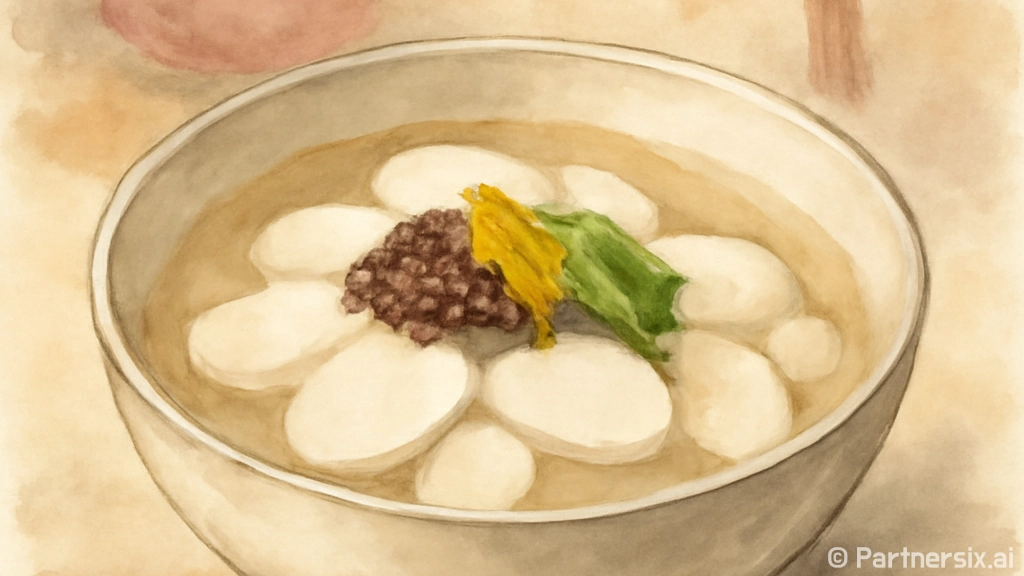 설날 떡국, 경기미…