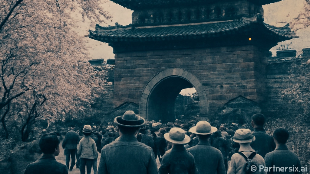 수원 행궁동 봄 해…