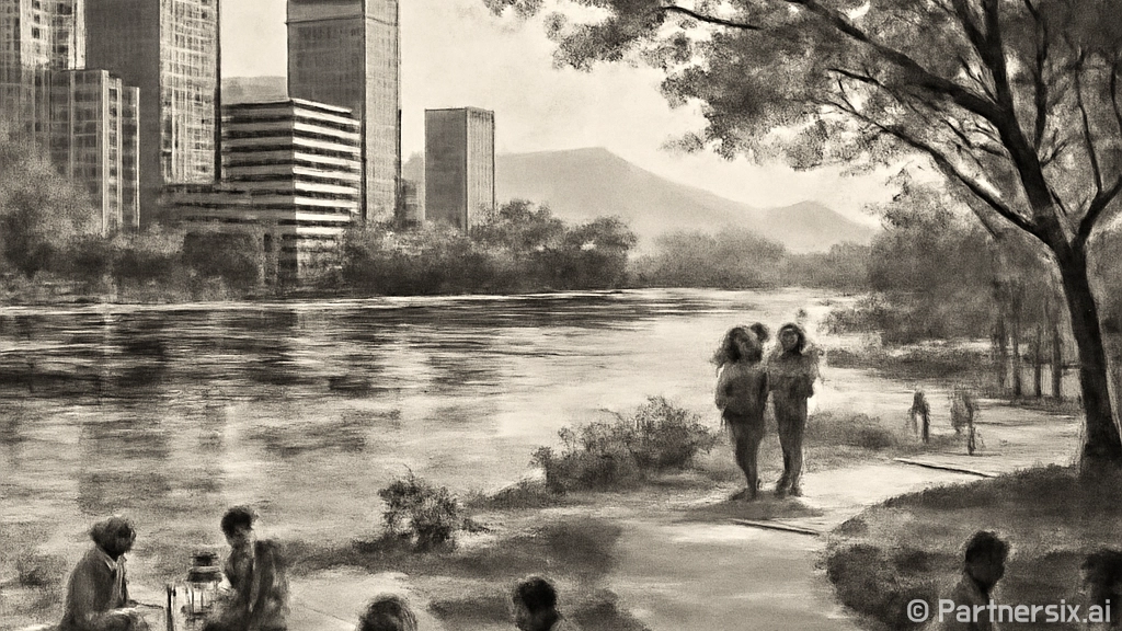 광교호수공원, 도심…