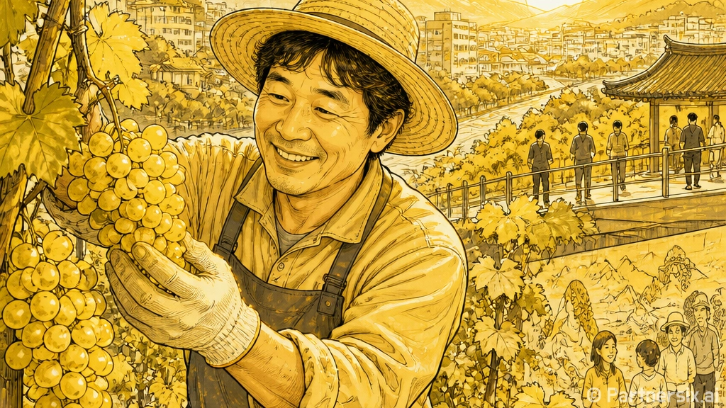 포도농부 안희돈, 송산면 도시재생 이끈다