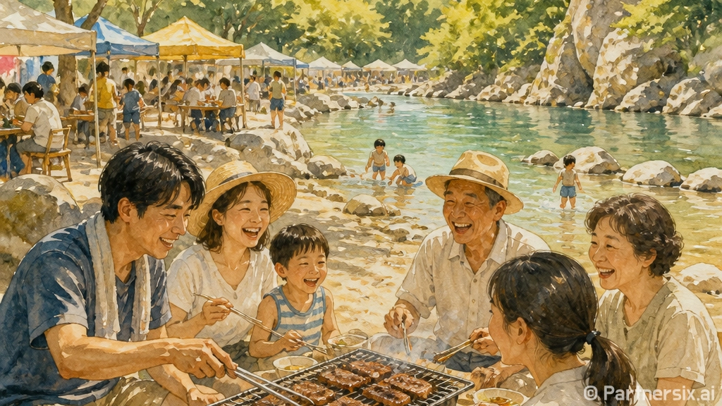 포천 이동갈비 바베큐 축제와 백운계곡의 만남