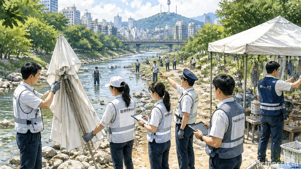 하천·계곡 불법행위 집중 단속 실시